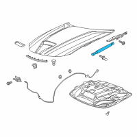 OEM Chrysler 300 Gas Prop Diagram - 55113776AC