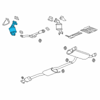 OEM Chevrolet Captiva Sport Converter Diagram - 22821111