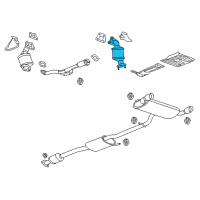 OEM 2012 Chevrolet Captiva Sport Converter Diagram - 20965822