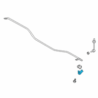 OEM Kia K900 Bracket-STABILIZER B Diagram - 55515J5100