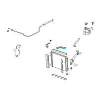 OEM 2008 Saturn Vue Upper Hose Diagram - 19130480