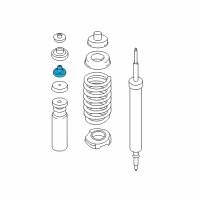 OEM 2014 BMW X1 Lower Guide Support Diagram - 33-50-6-850-927
