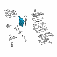 OEM 2008 Toyota Tacoma Front Cover Diagram - 11310-75073