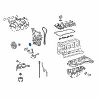 OEM 2013 Toyota Tacoma Front Crank Seal Diagram - 90311-48031