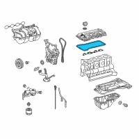 Genuine Toyota Tacoma Gasket diagram
