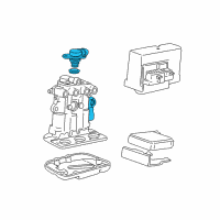 OEM Chevrolet Venture Valve Kit, Brake Pressure Mod (Remanufacture) Diagram - 18060807