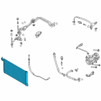 OEM 2017 Ford Focus Condenser Diagram - F1FZ-19712-A