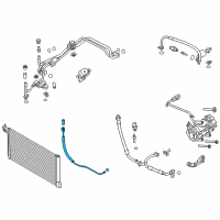 OEM 2015 Ford Focus Liquid Line Diagram - CV6Z-19972-H
