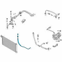 OEM 2017 Ford Focus Liquid Line Diagram - CV6Z-19972-H