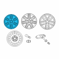 OEM 2012 Scion tC Wheel, Alloy Diagram - 42611-21200