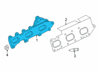 OEM 2021 Ford F-150 MANIFOLD ASY - EXHAUST Diagram - ML3Z-9430-A