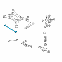 OEM 2013 Nissan Altima Link Complete-Rear Suspension Lower, Front Diagram - 551A0-JA000