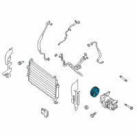 OEM Nissan Clutch Assy-Compressor Diagram - 92660-9NB0C