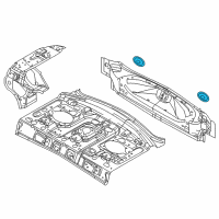 OEM 2006 Mercury Montego Insert Panel Plug Diagram - -W706010-S300