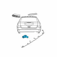 OEM Dodge Nitro Sensor-Park Assist Diagram - 1AF63S3XAA