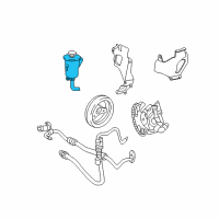 OEM 2004 Ford Explorer Reservoir Diagram - 1L2Z-3A697-AA