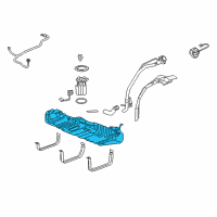 OEM Pontiac Montana Tank Asm-Fuel Diagram - 25798121