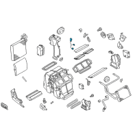 OEM Infiniti Harness Assembly Diagram - 27580-AM600