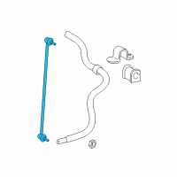 OEM 2015 Toyota Yaris Stabilizer Link Diagram - 48820-52040