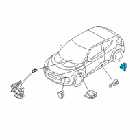 OEM Hyundai Veloster Sensor Assembly-Side Impact Diagram - 95920-J9000