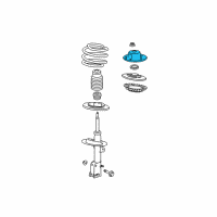 OEM 2007 Chrysler Pacifica Mount-STRUT Diagram - 4862027AB