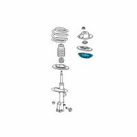 OEM Chrysler Pacifica INSULATOR-Spring Diagram - 4862023AB