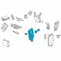 OEM 2019 Honda Odyssey CONTROL UNIT, RR Diagram - 39450-THR-A15