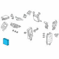 OEM Honda Odyssey Sensor Unit, Parking Diagram - 39670-THR-A01