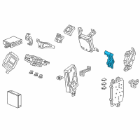 OEM 2022 Honda Odyssey CONTROL UNIT Diagram - 39200-THR-A32