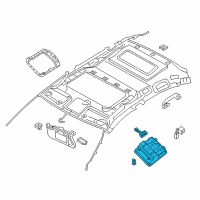 OEM 2019 Nissan Sentra Lamp Assembly Map Diagram - 26430-4GD7A