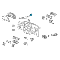 OEM 2015 Acura MDX Sensor, Humidity Diagram - 80590-TZ5-A41