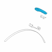 OEM Lincoln MKS Pressure Sensor Diagram - 7L1Z-1A189-A