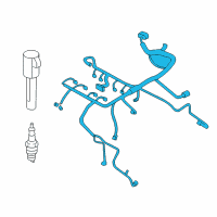 OEM 2006 Ford Escape Wire Harness Diagram - 5M6Z-9D930-BA