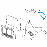 OEM 2019 Chevrolet Volt Suction Hose Diagram - 84128946