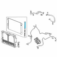 OEM Chevrolet Volt Drier Diagram - 84467414