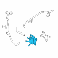 OEM 2013 Honda Civic Warmer (ATf) Diagram - 25560-RZ2-003