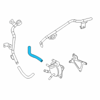 OEM 2006 Honda Civic Hose (165MM) (ATf) Diagram - 25212-RPC-003