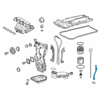 OEM Toyota Avalon Guide Tube Diagram - 11452-36021