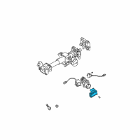 OEM Chevrolet Captiva Sport Ignition Switch Diagram - 95919456