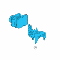 OEM Infiniti QX30 Actuator & Ecu Assy-Antiskid Diagram - 47660-HW21A