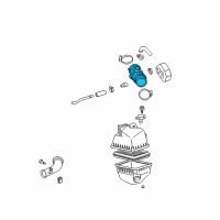 OEM Toyota Highlander Air Hose Diagram - 17881-20120