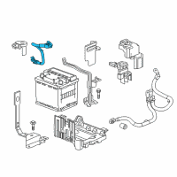 OEM 2020 Chevrolet Bolt EV Negative Cable Diagram - 42520614