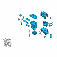 OEM Nissan Altima Heating Unit Assy-Front Diagram - 27110-9E000