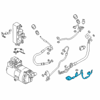 OEM BMW 330e Coolant Pipe Diagram - 64-53-9-368-339