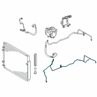 OEM 2015 Toyota Highlander Liquid Line Diagram - 88716-0E320