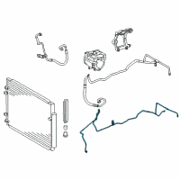 OEM 2017 Toyota Highlander Liquid Line Diagram - 88710-0E350