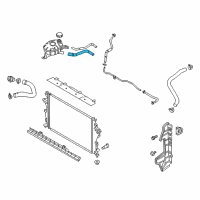 OEM 2019 Kia Niro Hose & Clamp Assembly Diagram - 25450G2600