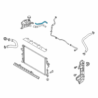 OEM Kia Niro Hose & Clamp Assembly Diagram - 25450G2700