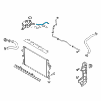 OEM 2022 Kia Niro Hose & Clamp Assembly Diagram - 25450G2700