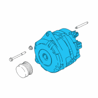 OEM Ford Expedition Alternator Diagram - JL1Z-10346-A